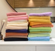 Khăn mặt muslin, khăn tắm muslin nhiều màu cho bé giá rẻ